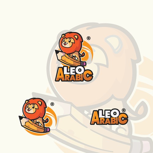 Leo Arabic - Mascot 02