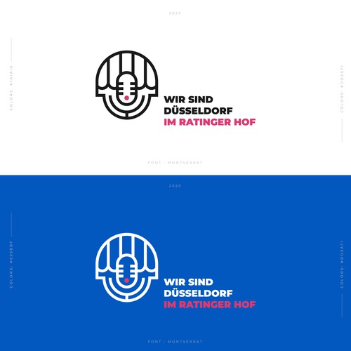 Logo concept for Wir Sind Düsseldorf im Ratinger Hof