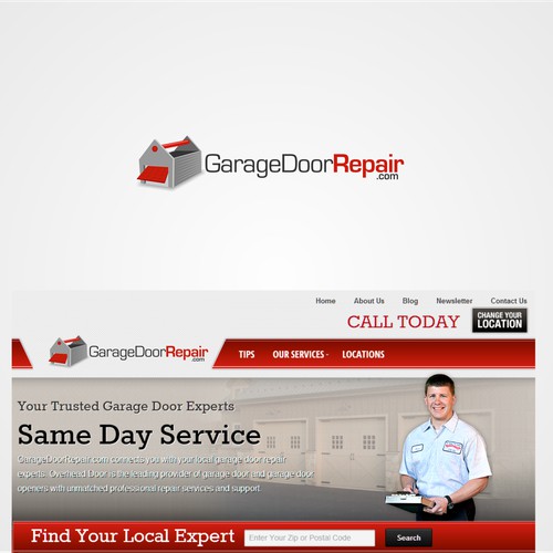 New logo wanted for GarageDoorRepair.com
