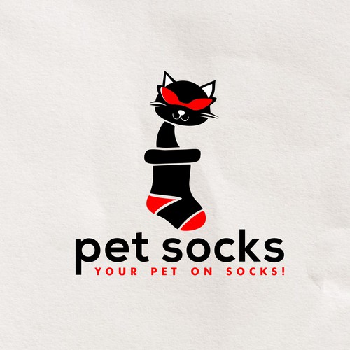 Cute and Funky Logo for Petsocks