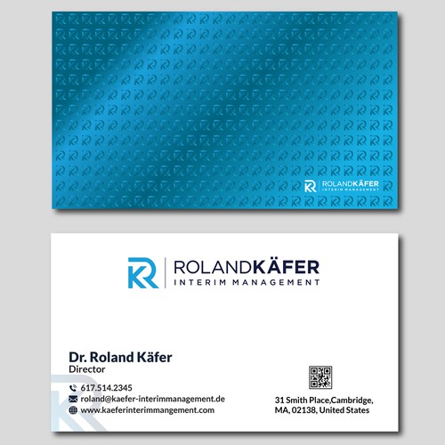 Business card design