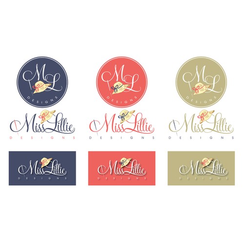 Create the next logo for Miss Lillie Designs