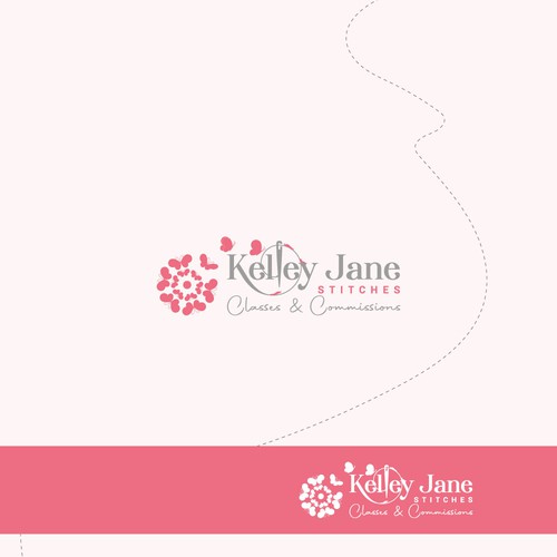 Kelley Jane Stitches Logo