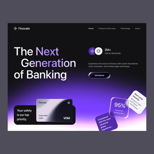 Finovate – Tech-Driven Digital Banking Platform