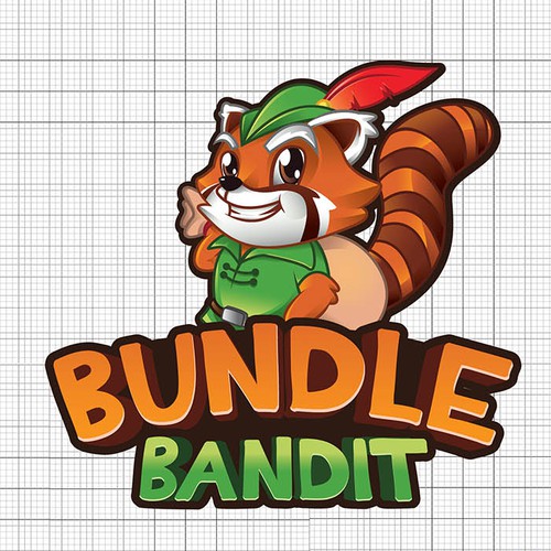 Logo and Mascot for BundleBandit.com