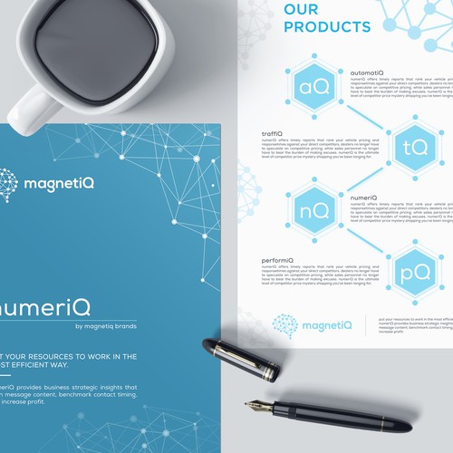 magnetiQ brochure design