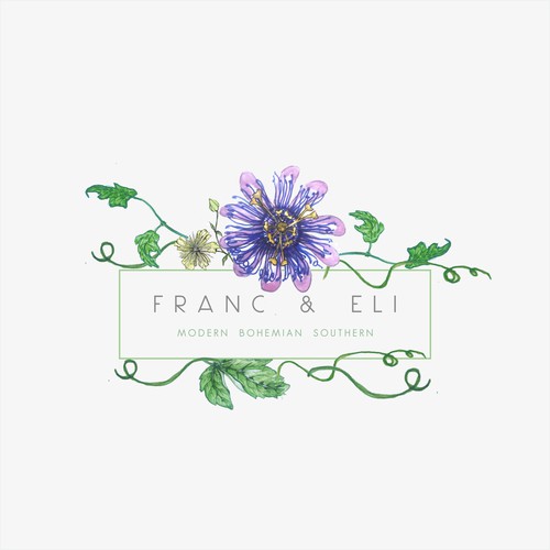 Floral Boutique Logo Design