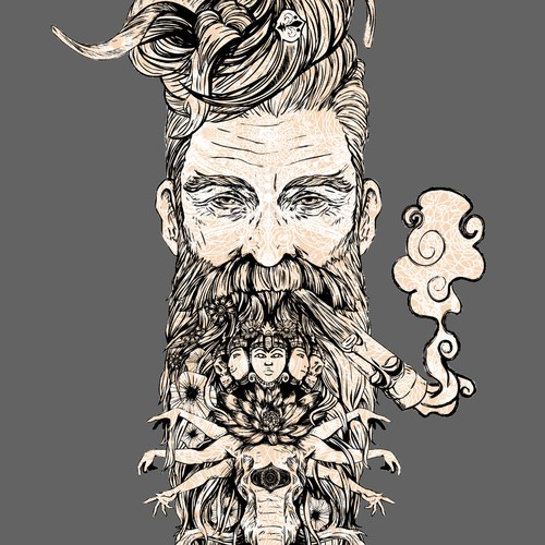 Beard Tee Designs 2