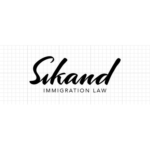 Modern, serious logo for small law firm
