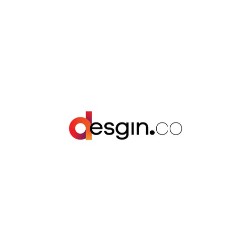 Creative logo for desgin.co - an industrial design community