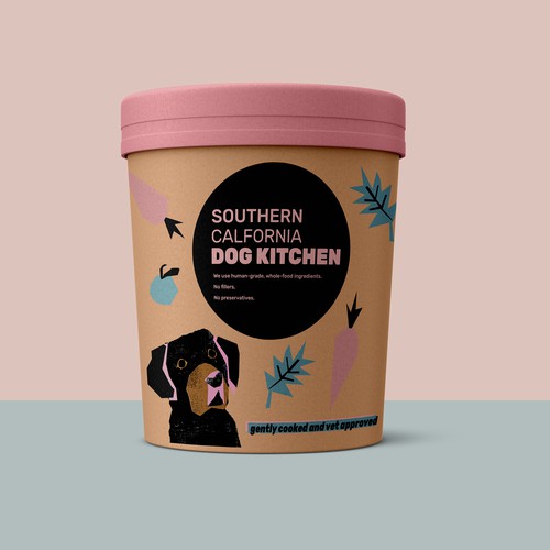 Frozen Dog Food Packaging