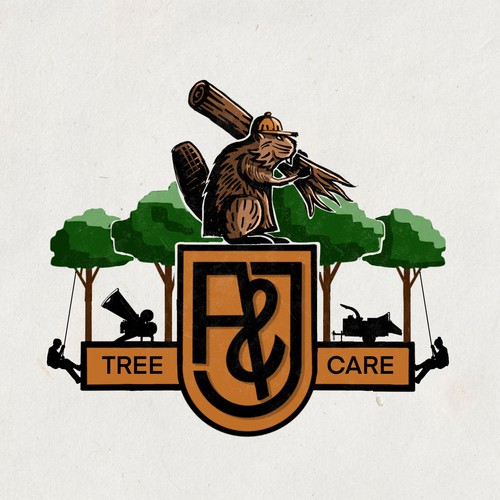 Logo Design for A&J Tree Care