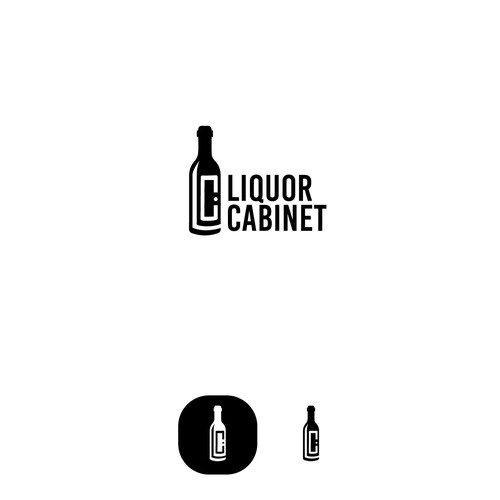 Logo for liquor cabinet maker