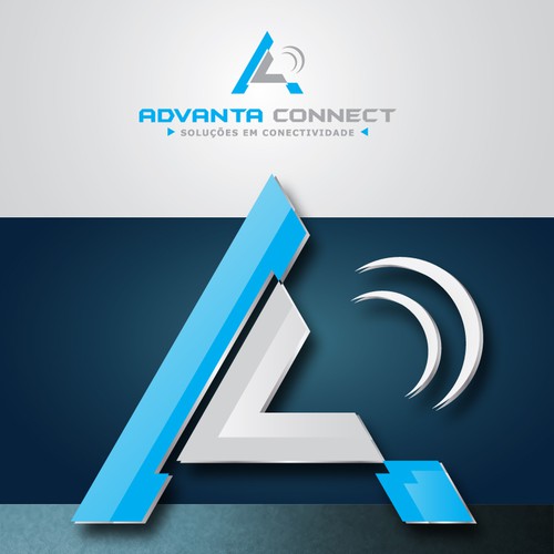 Logomarca para empresa de soluções de conectividade