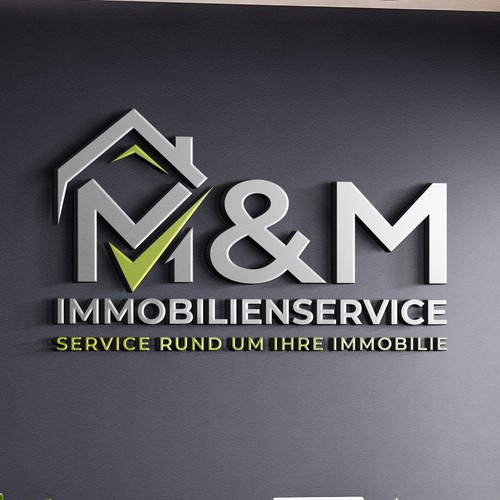 Modern logo for a real estate company 