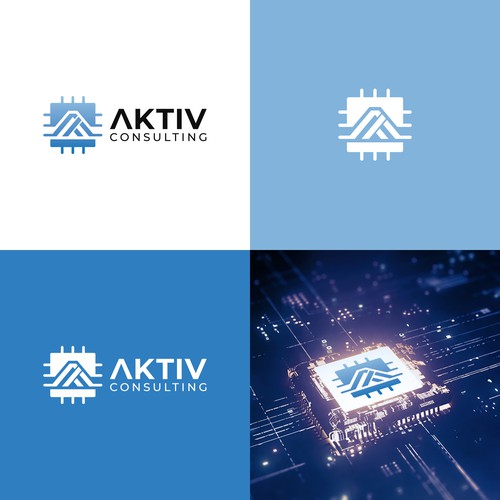 Aktiv Consulting Logo Design