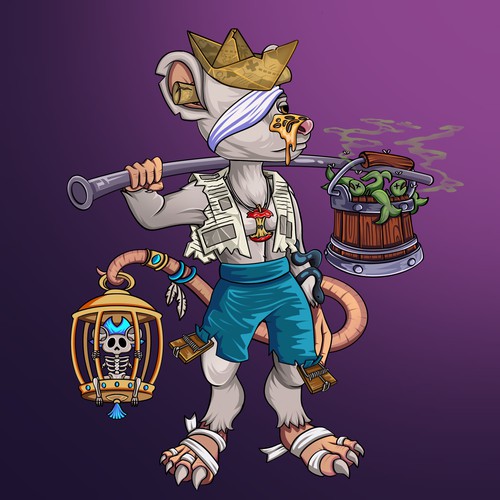 Rat Character Design 