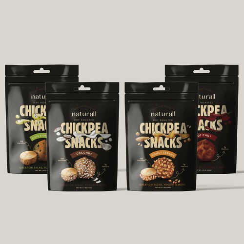 Chickpea Snacks Packaging