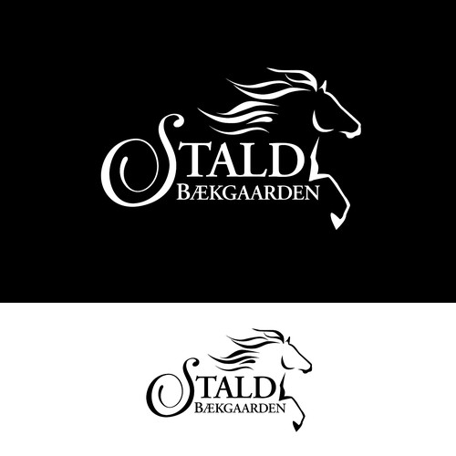 Contemporary Icelandic Horse logo