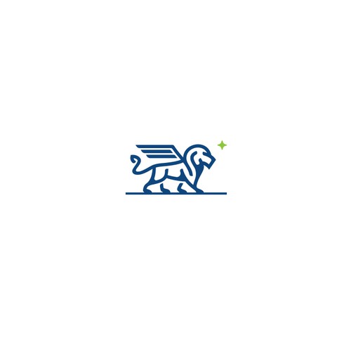 Fierce lion logo for Fanning CPA 