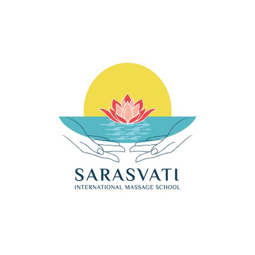 Logo for massage school