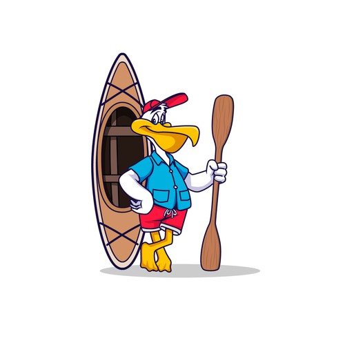 kayak mascot