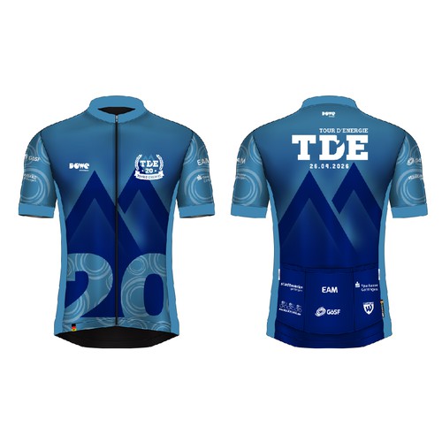 Special Edition Cycling Jersey for a large Gran Fondo