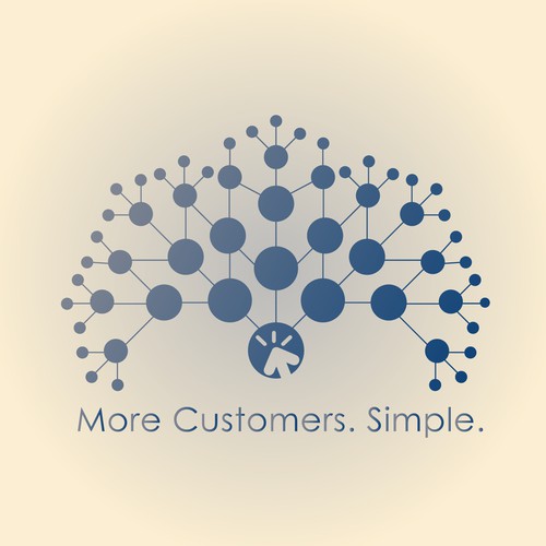 Abstract logo for (Clicksynaptic!) digital marketing agency