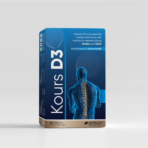 Calcivit – Effervescent Tablets Tube Packaging Design