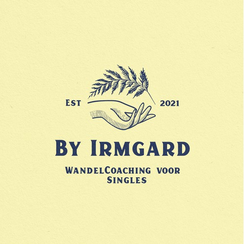 Logo for By Irmgard WandelCoaching voor Singles.