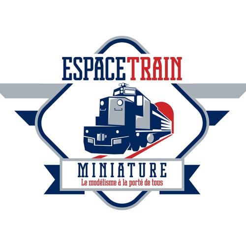 Aidez Espace Train Miniature avec un nouveau design de logo