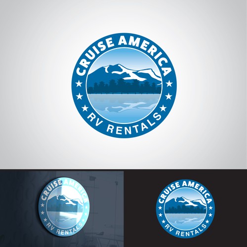 Logo concept for RV rental company