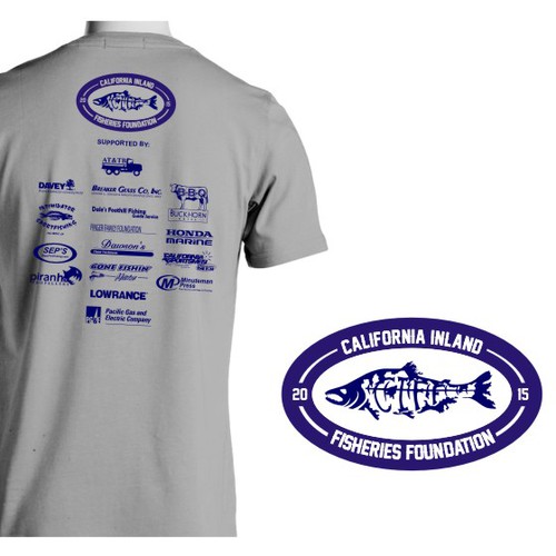 Create a winning annual event shirt for California Inland Fisheries Foundation