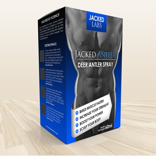 Bodybuilding Supplement Packaging