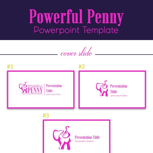Power Point Template for Powerful Penny