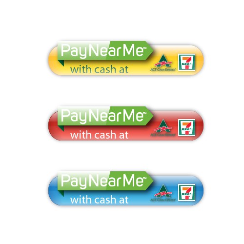 Create the next icon or button design for PayNearMe