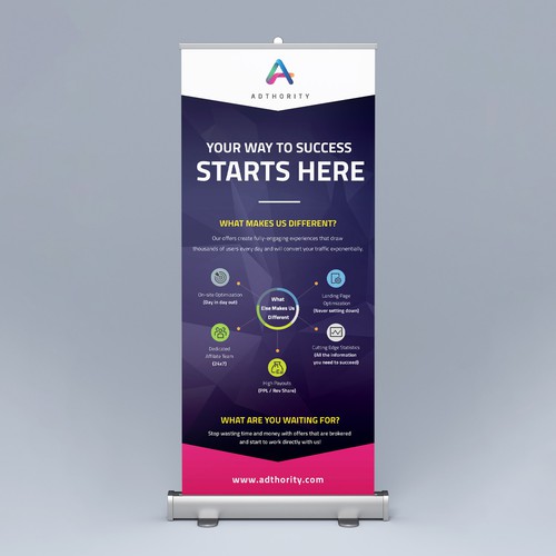 Roll Up Banner Design