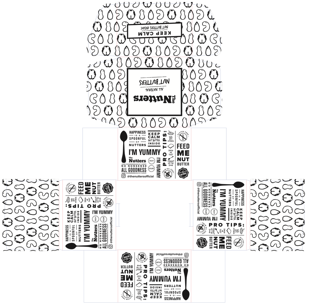 edits for box + flyer and label