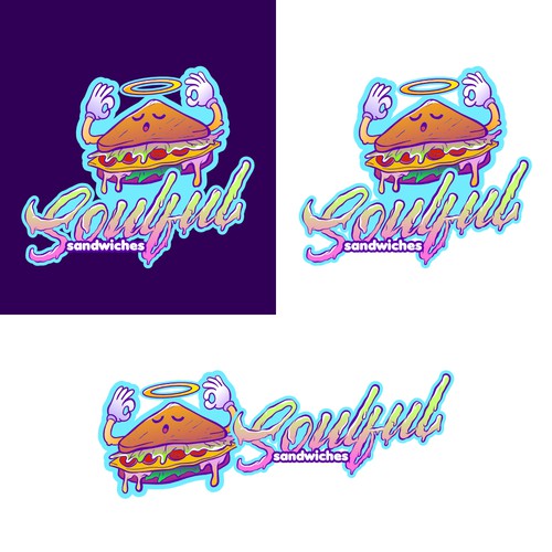Sandwich Mascot Logo