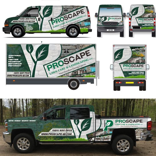 PROSCAPE Car Wrap Design