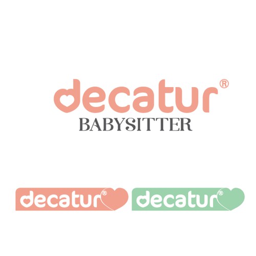 Logo for babysitting company