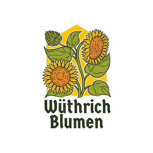 Logo for a Flower Farm
