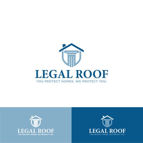 Logo concept for Legal Roof