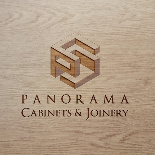 Panorama Cabinets & Joinery logo design