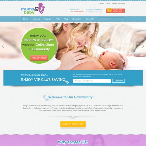 Create An Amazing Brand & Online Store for Mums & Baby