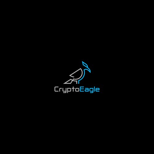 Logo design concept for Crypto eagle