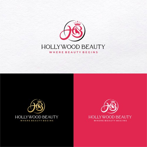 Letter HB Beauty Logo