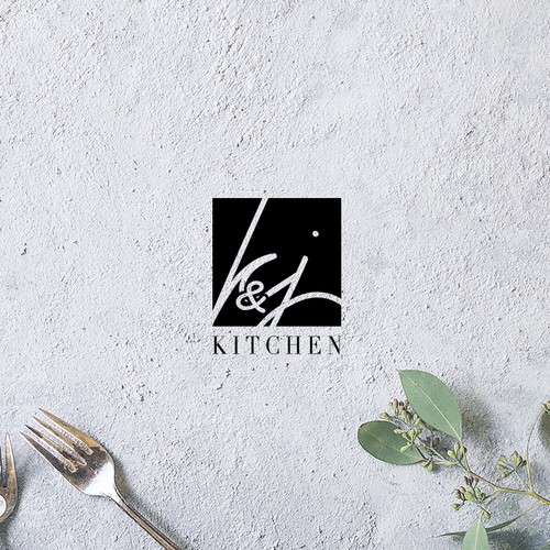 Logo for "K&J Kitchen"