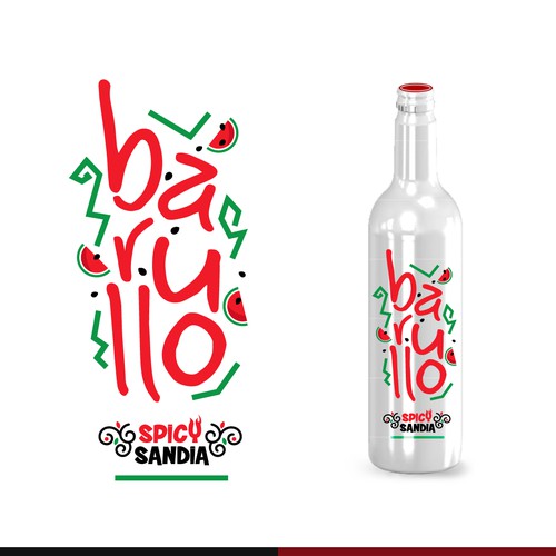 Logo para bebida Barullo