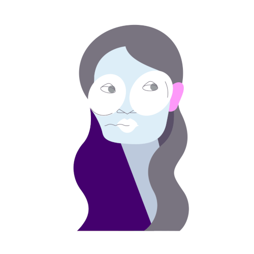 Emily Browning vector portrait and animation in After Effects